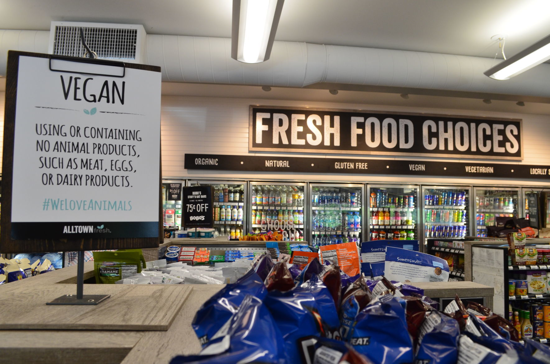 Convenience goes vegan